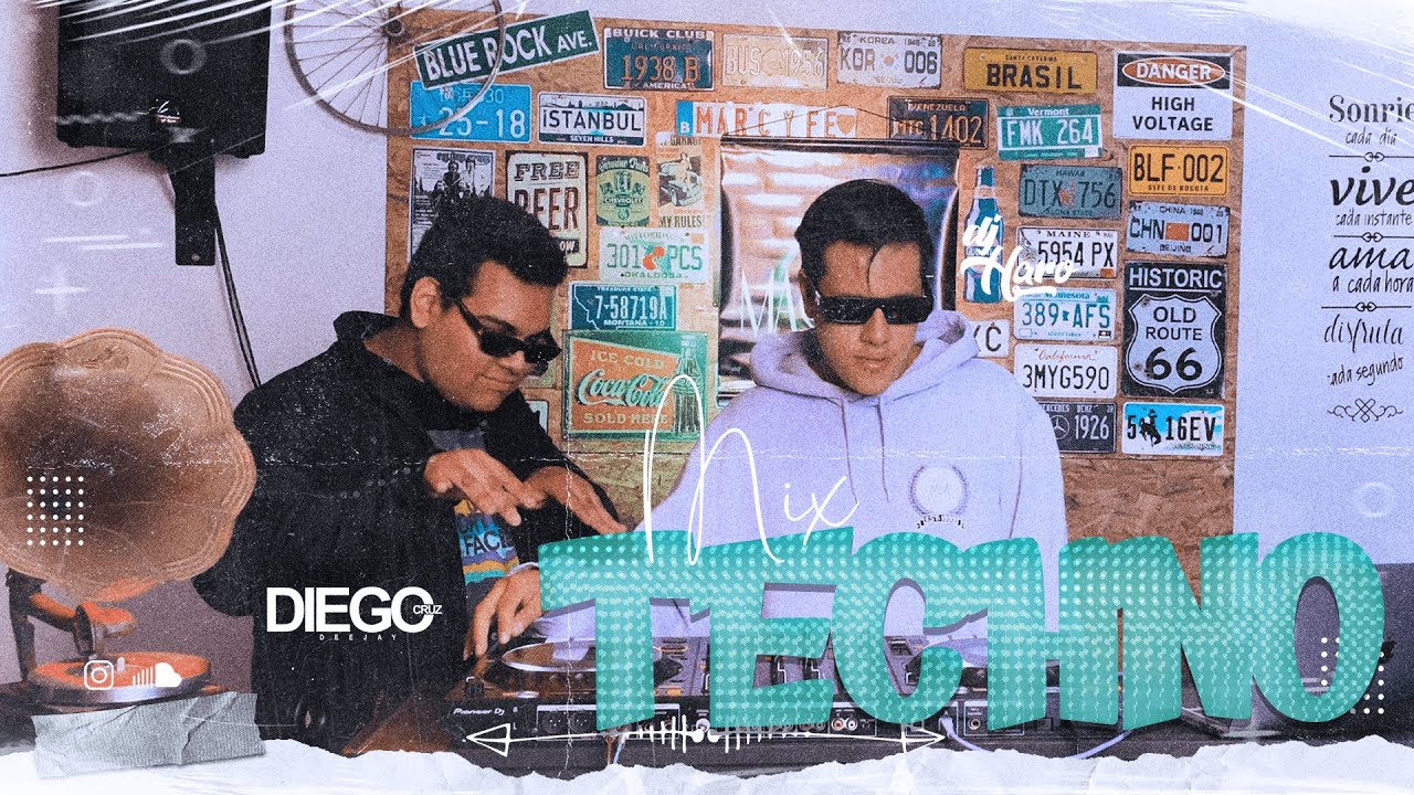 MIX TECHNO CLÁSICOS (WHAT IS LOVE, HOLD ON, TONIGHT IS THE NIGHT) by DJ HARO x @djdiegocruzpe