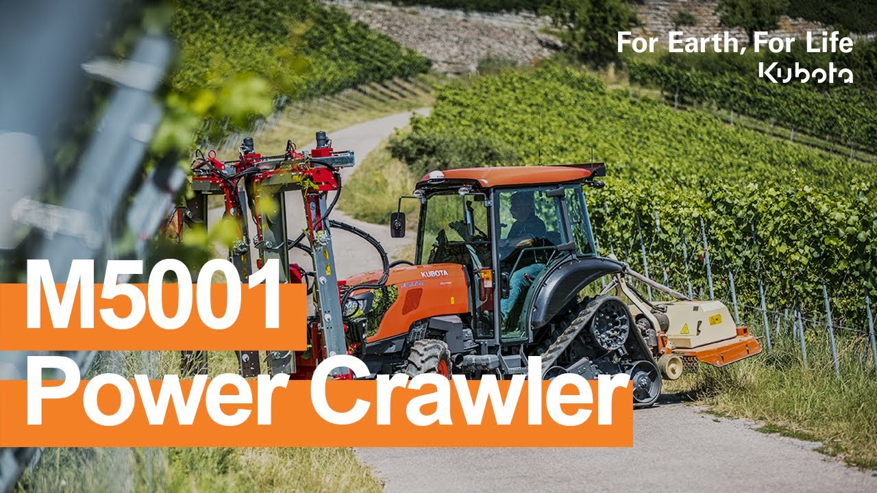 M5091 Power Crawler : The ideal partner for working in special crops | 2019