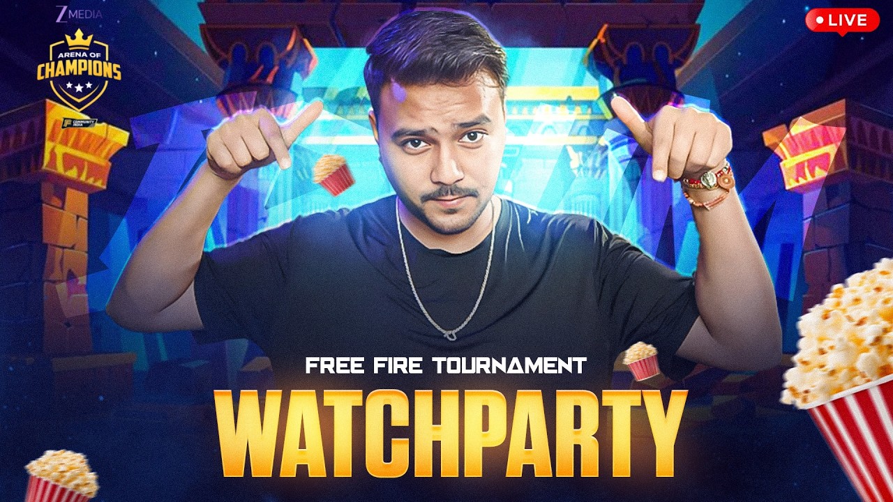 FFM TOURNAMENT WATCHPARTY || CASTER HUNT OP IS LIVE  #totalgaming #gyangaming