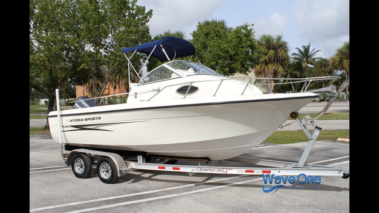 SOLD - 2003 Hydra-Sports 212 WA - Yamaha 150 Outboard  - Only 550 Hours! - VIDEO TOUR