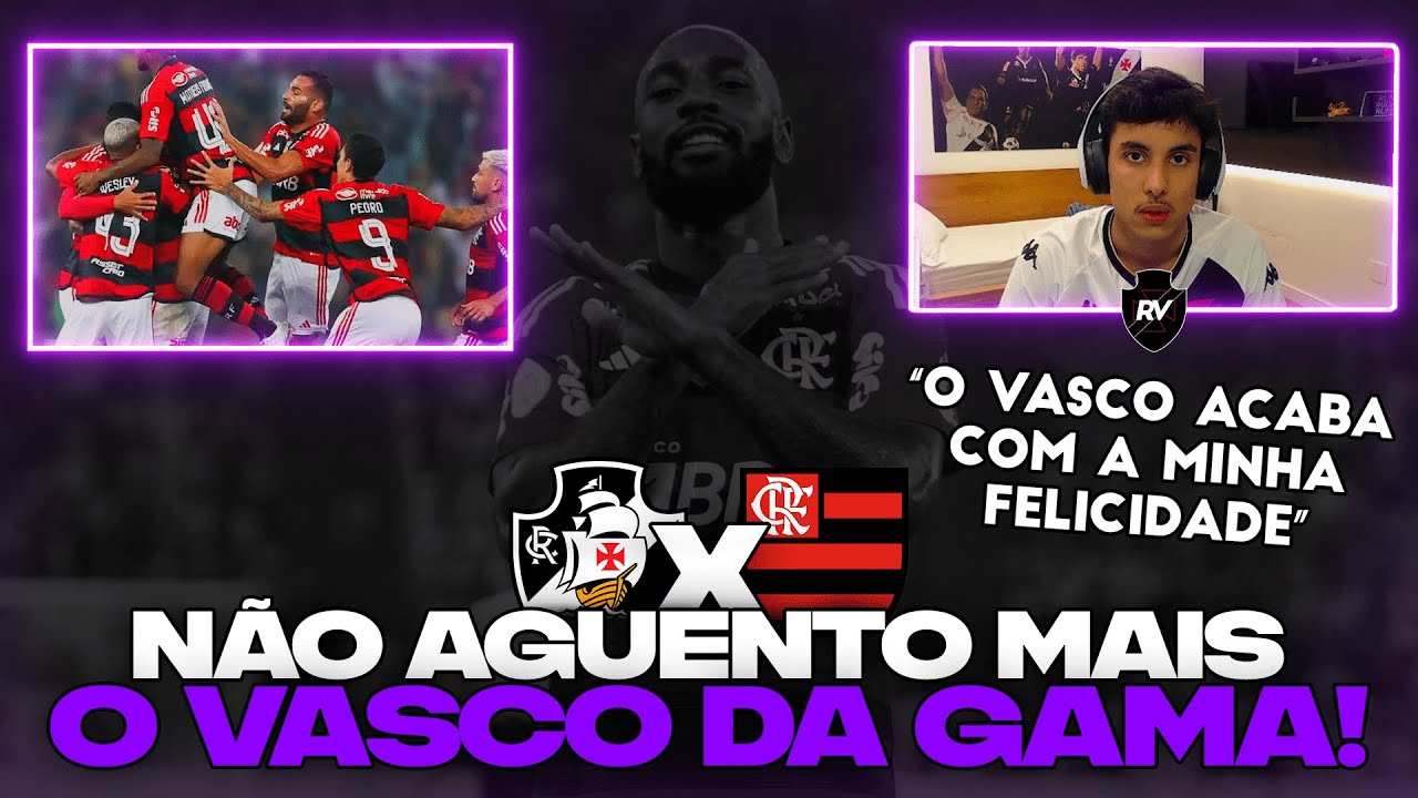 O VASCO FEZ O RENATO ENLOUQUECER DE NOVO! / FLAMENGO 4 x 1 VASCO