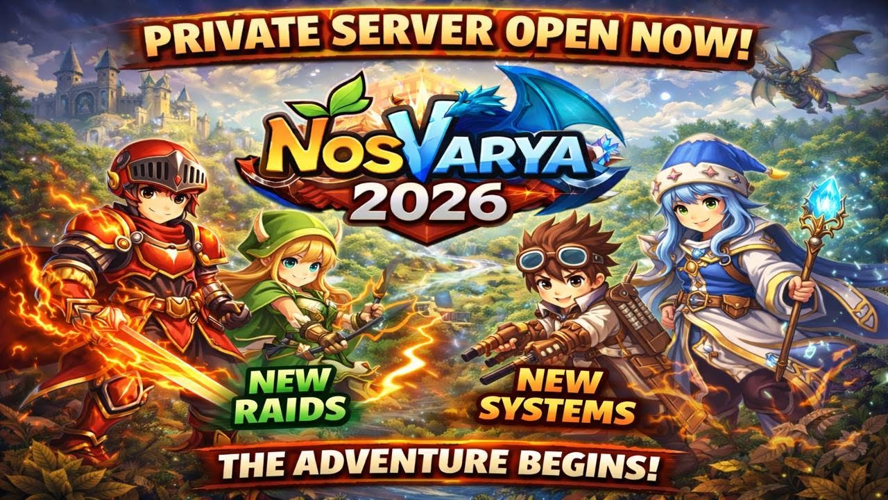 NosVarya New Private Server International Nostale // 2026 // Enjoy!! //