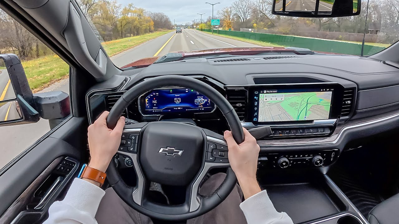 2025 Chevrolet Silverado 2500 Trail Boss - POV Test Drive (Binaural Audio)
