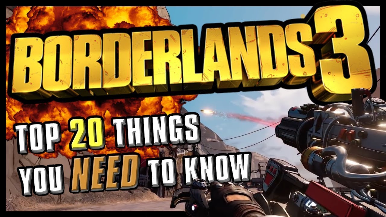 Borderlands 3 - Top 20 need to knows | Skills, Offline Mode, Classic Mode (beginning spoiler)