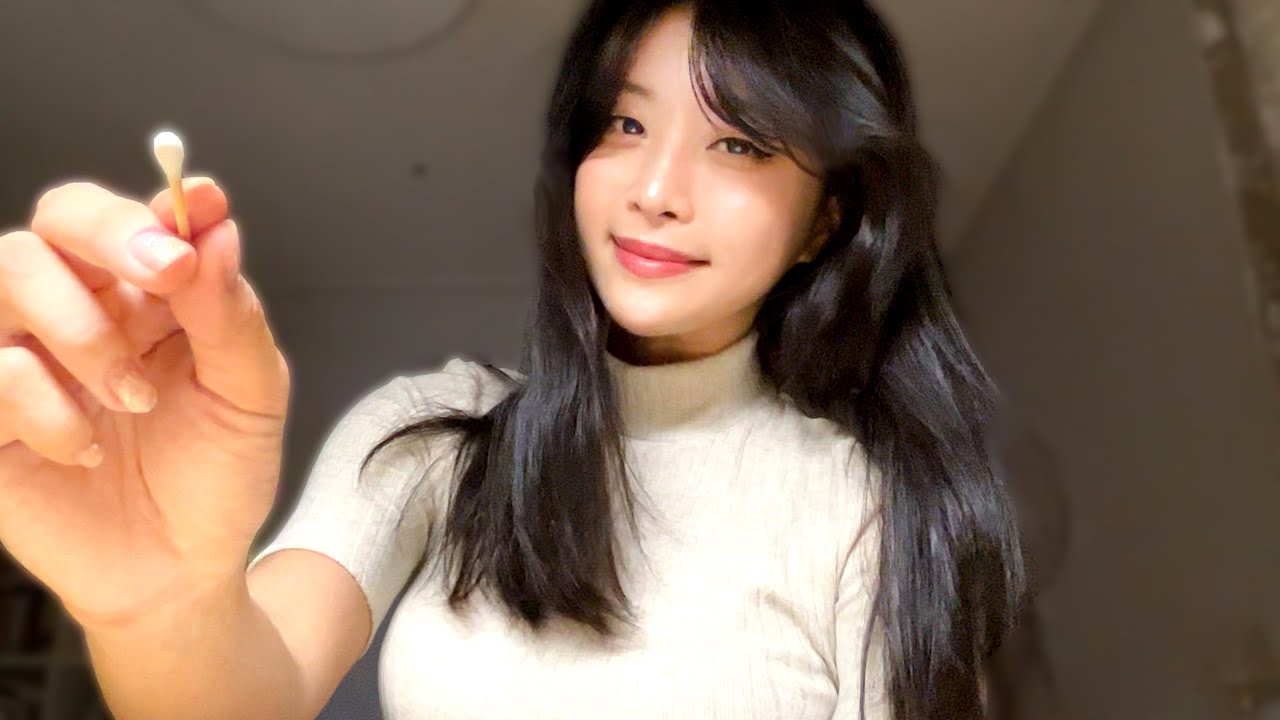 ASMR l Close-Up Ear Cleaning (First-person point of view)