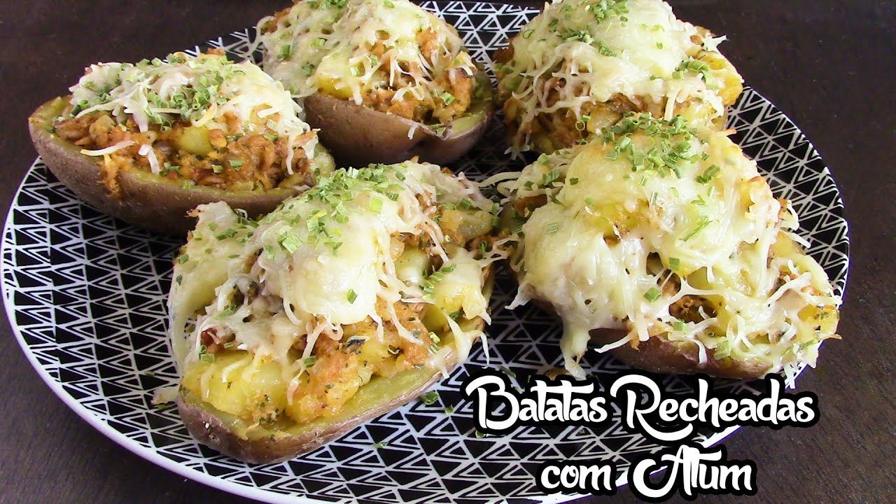Batatas Recheadas com Atum Que Vão Te Surpreender — Simples e Saborosas!