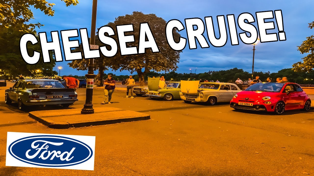 Chelsea cruise with some CLASSIC FORD'S!