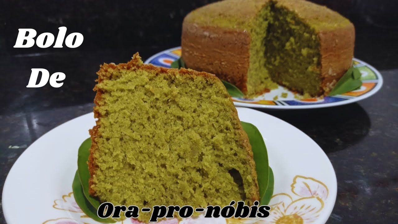 Faça hoje mesmo esse bolo de ora-pro-nóbis, e se surpreenda com essa delícia!!