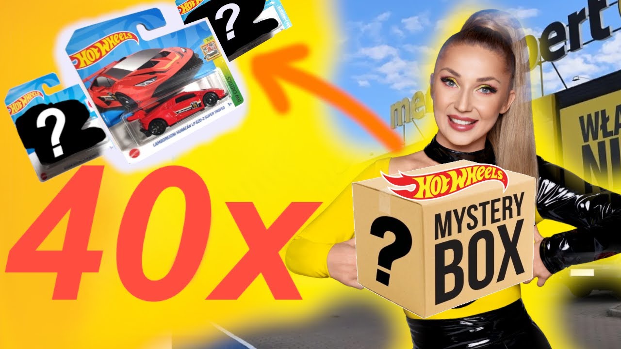 40 losowych Hot Wheels *mysterybox od MediaExpert* #1