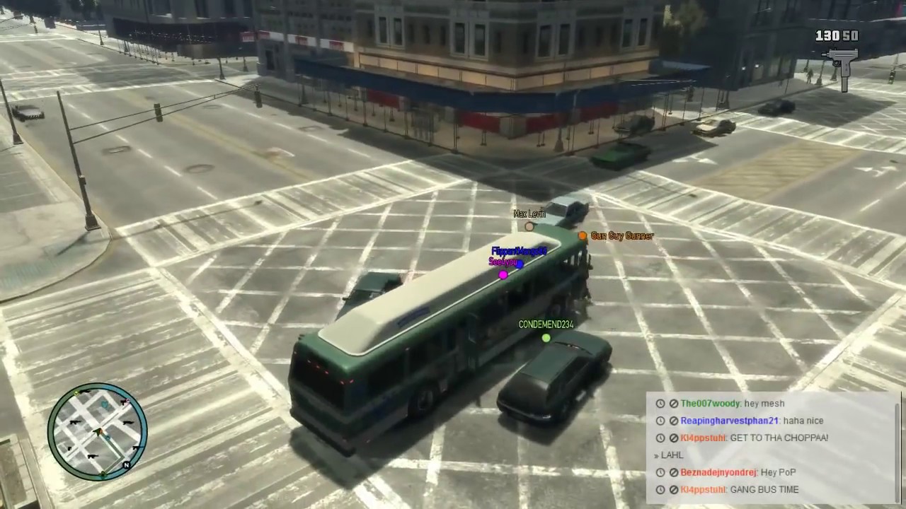 Grand Theft Auto IV Multiplayer Mayhem - Part 2 (GTA 4)