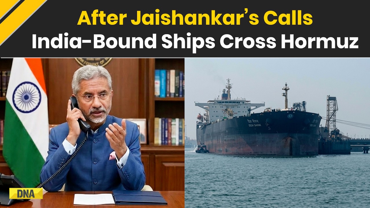Israel Iran War: After Jaishankar’s Calls, India-Bound Ships Carrying Tonnes Of LPG Cross Hormuz