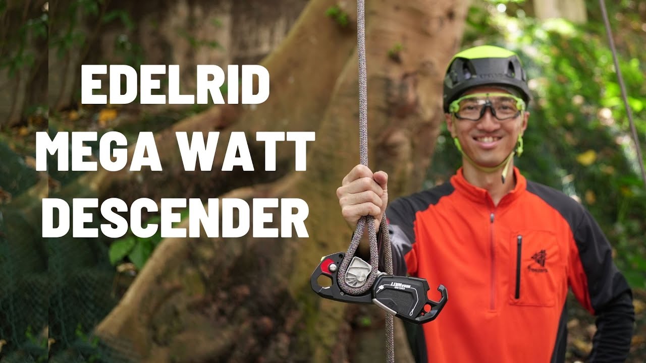 [ Gear Unbox 裝備介紹 ] Edelrid MEGAWATT Descender Review 廣東話評測 /4K /中文字幕/ Eng Subtitles