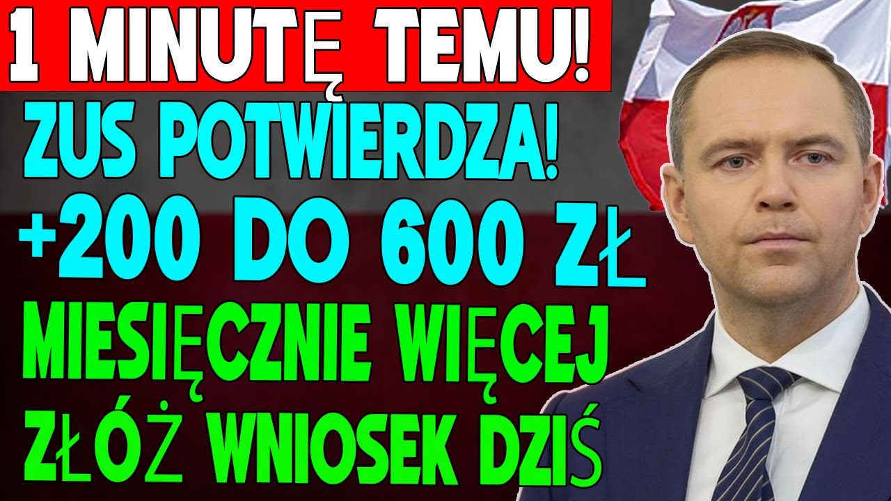 🔥ZUS potwierdza: Wyższe emerytury dla os&oacute;b zatrudnionych przed 2000 rokiem! Sprawdź nowe stawki!