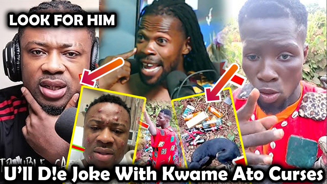 Ayeka! Trouble Carlos Will D!e If He Jokes With Kwame Ato Curses , Komfour Yaw Reveals…