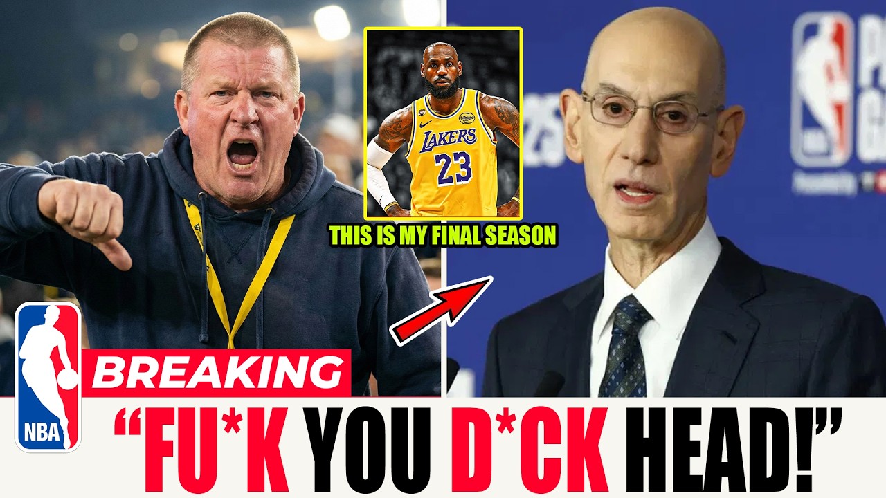Adam Silver Under Fire as Fans Roast LeBron a &lsquo;Fake&rsquo; All-Star!