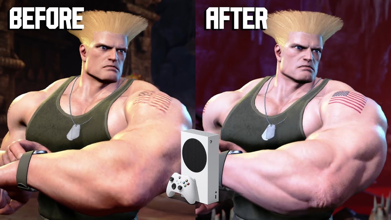 Tutorial to fix Street Fighter 6 graphics on Xbox Series S