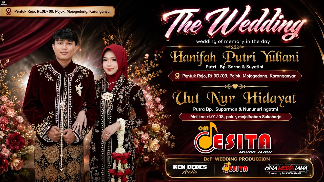 🔴LIVE OM DESITA  II WEDDING HANIFAH & UUT II KENDEDES AUDIO II OTENTIK AUDIO II DNA MEDIA II BcF WO