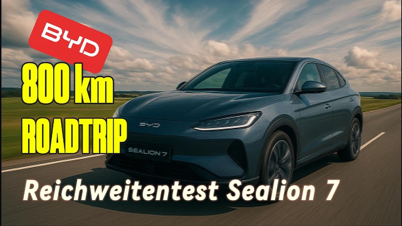 BYD Sealion 7: 800 km Langstreckentest mit nur 1 Ladestopp &ndash; Unglaubliches Ergebnis!