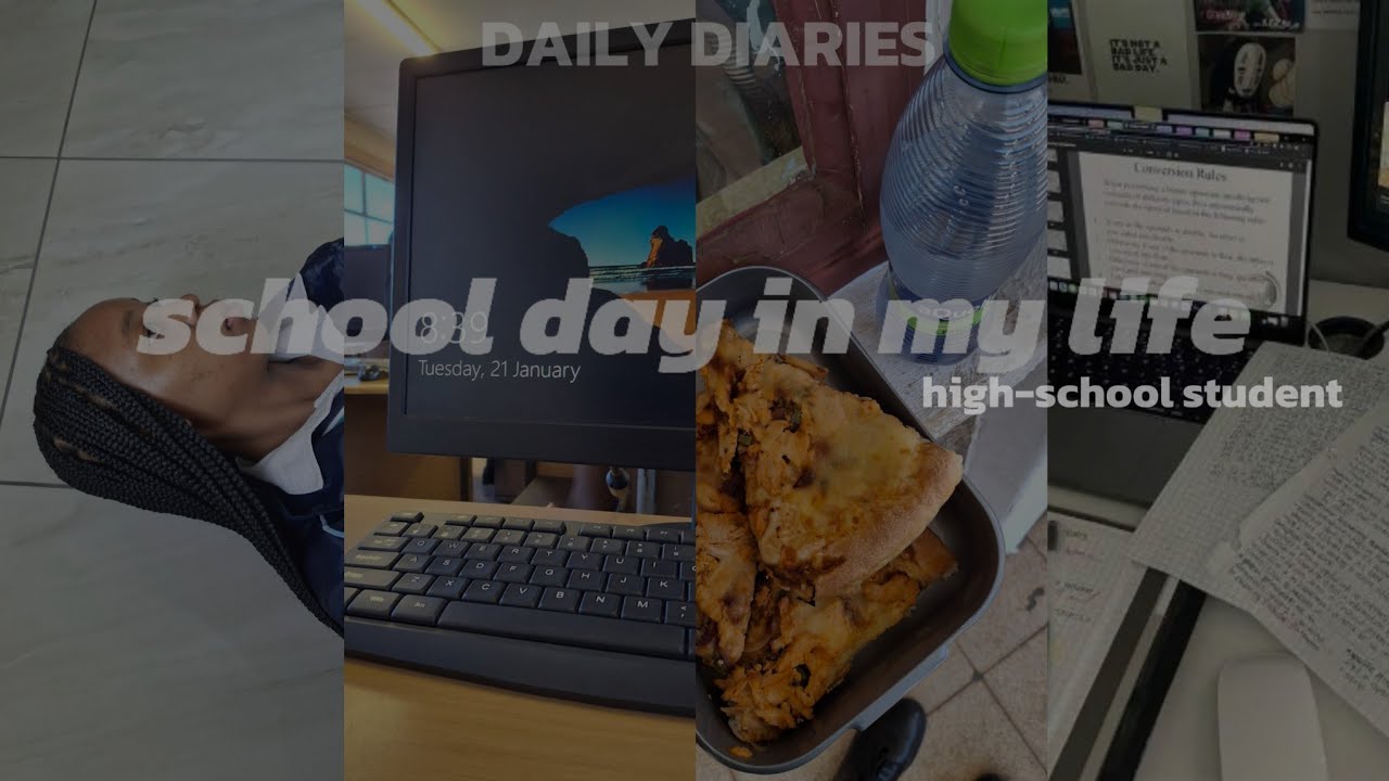 daily diariesEp2 |School day in my life📚 |South African youtuber 🇿🇦