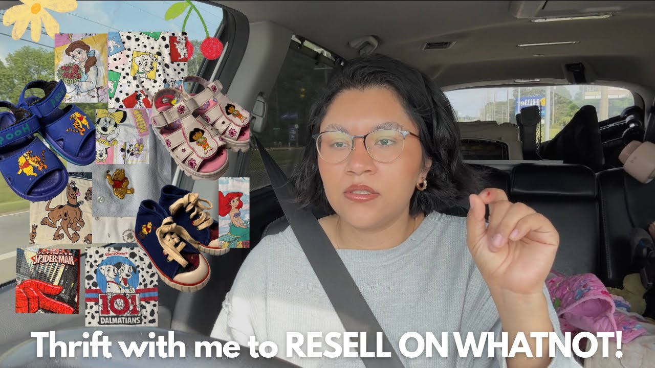 2 day thrift with me | Reselling kids clothing on whatnot