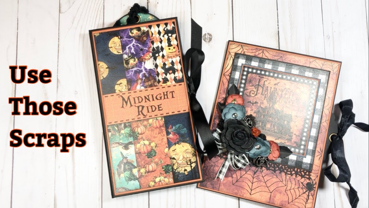 CCC DT Challenge- mini album + Waterfall Folio | Country Craft Creations | Midnight Ride Collection