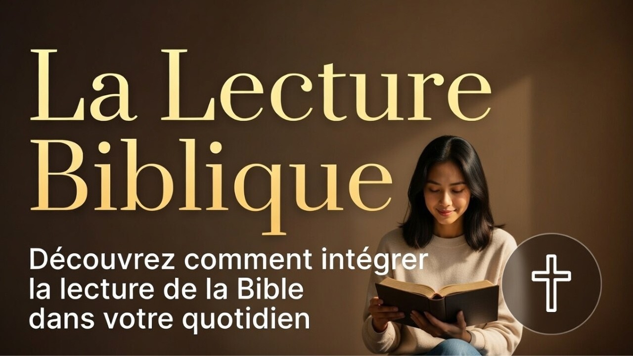 La Lecture Biblique -  Message de R&eacute;veil Spirituel Personnel