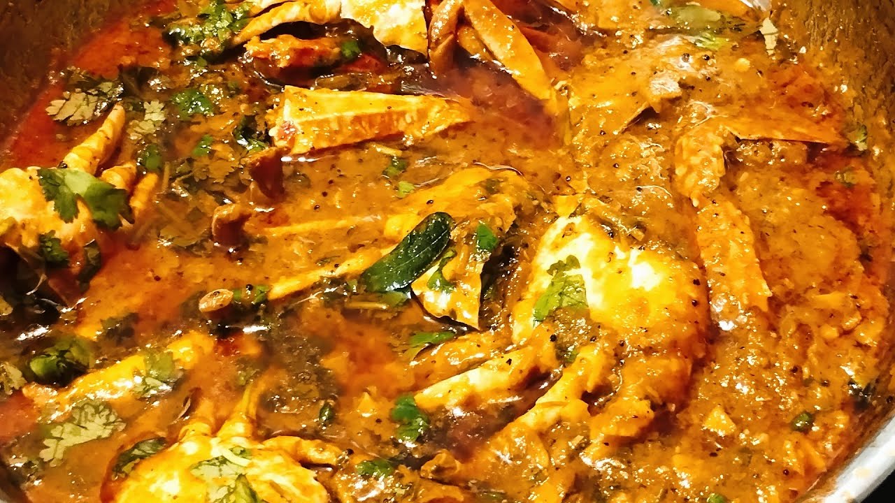 South Indian Blue Crab Fry | Crab masala | Crab gravy | நண்டு | केकड़ा मसाला | seafood Recipe