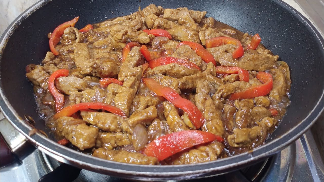 ЭТО ТАК ВКУСНО! МЯГКИЕ, СОЧНЫЕ И АРОМАТНЫЕ! СВИННЫЕ ПОЛОСКИ С УСТРИЧНЫМ СОУСОМ!