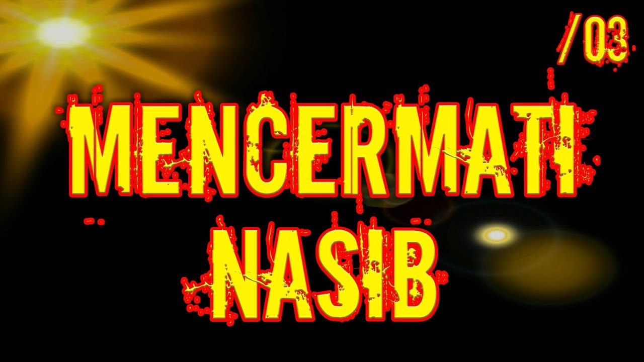 03 MENCERMATI NASIB - Kajian Kitab AL Hikam Oleh KH Yazid Bustomi (Pasuruan)