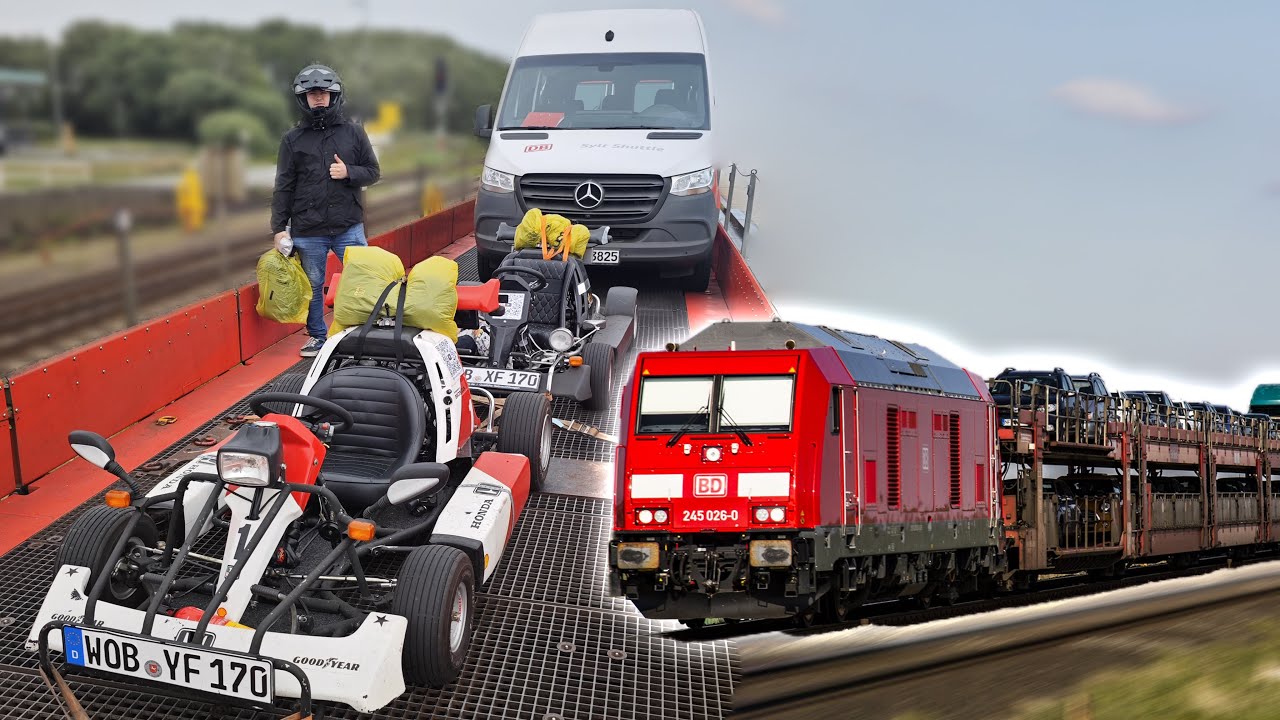 MIT KARTS AUF DEN AUTOZUG!? | Sylttrip Teil 4