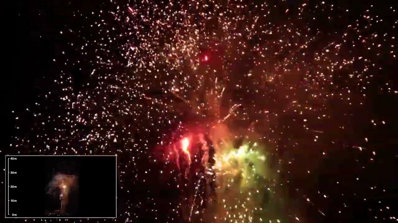 Crown of Light 304-Schuss-Feuerwerkverbund WECO