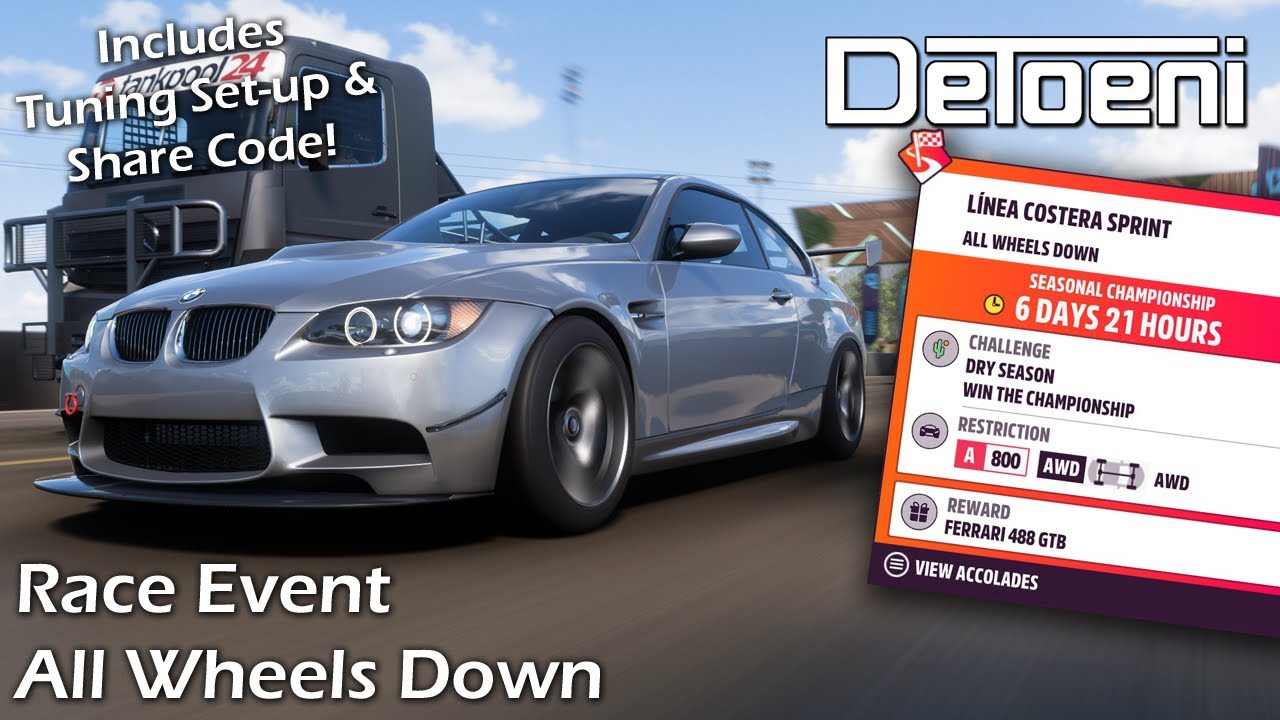 All Wheels Down Race Event Guide For All Wheel Drive Cars Forza Horizon 5