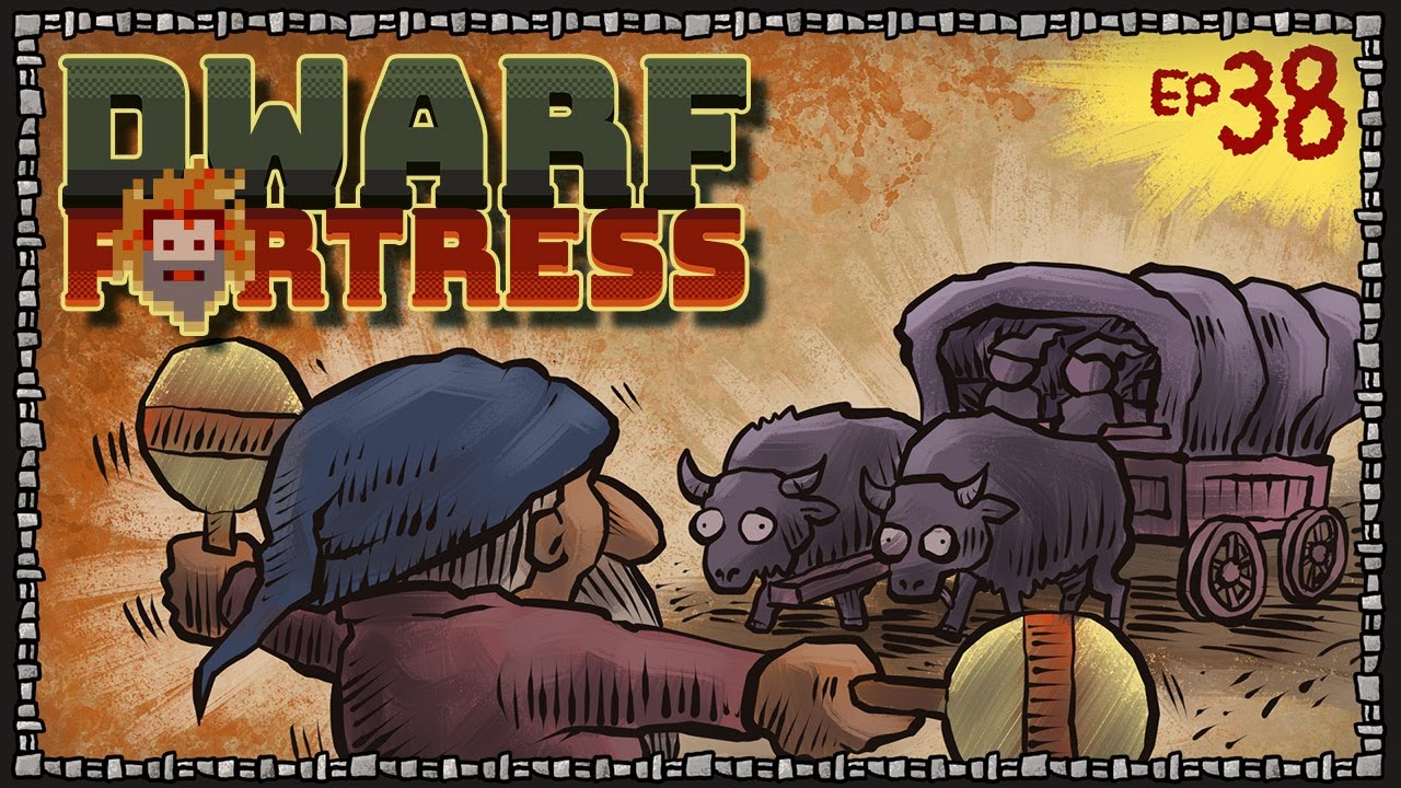 DWARF FORTRESS Steam ~ 38 Caravan Parking, AutoMining and Macros