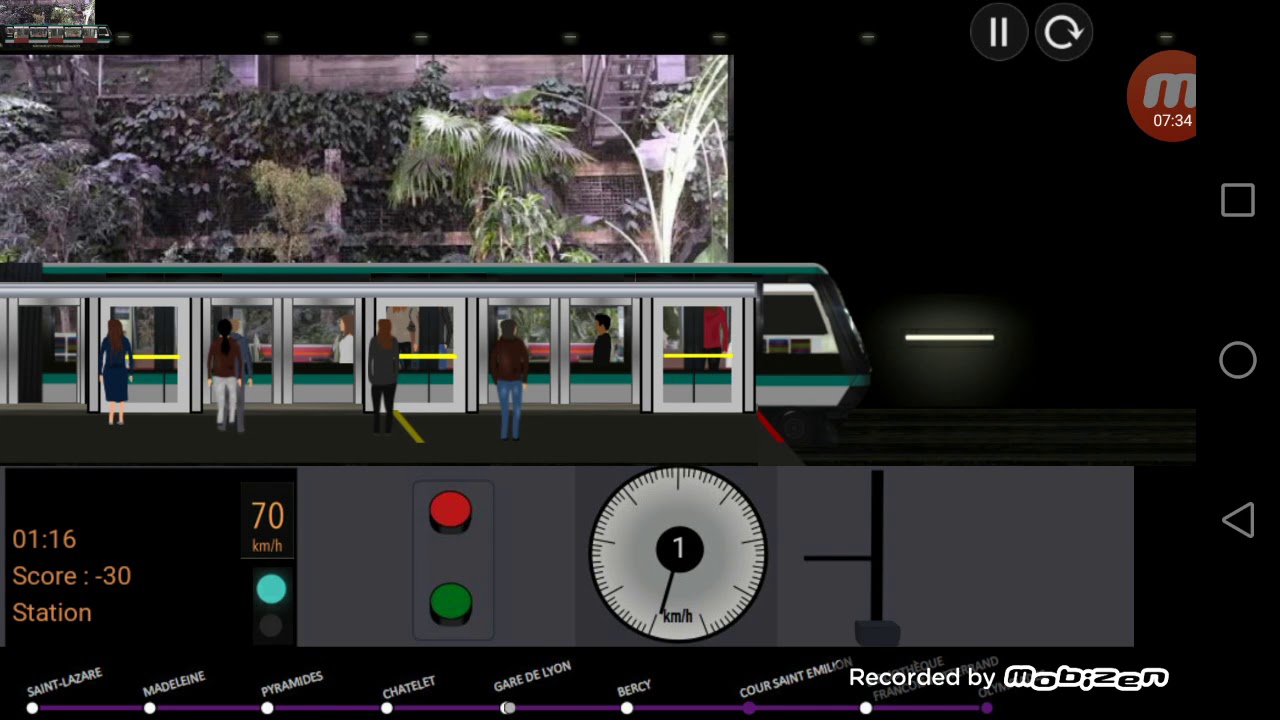 Paris métro simulateur ligne 14