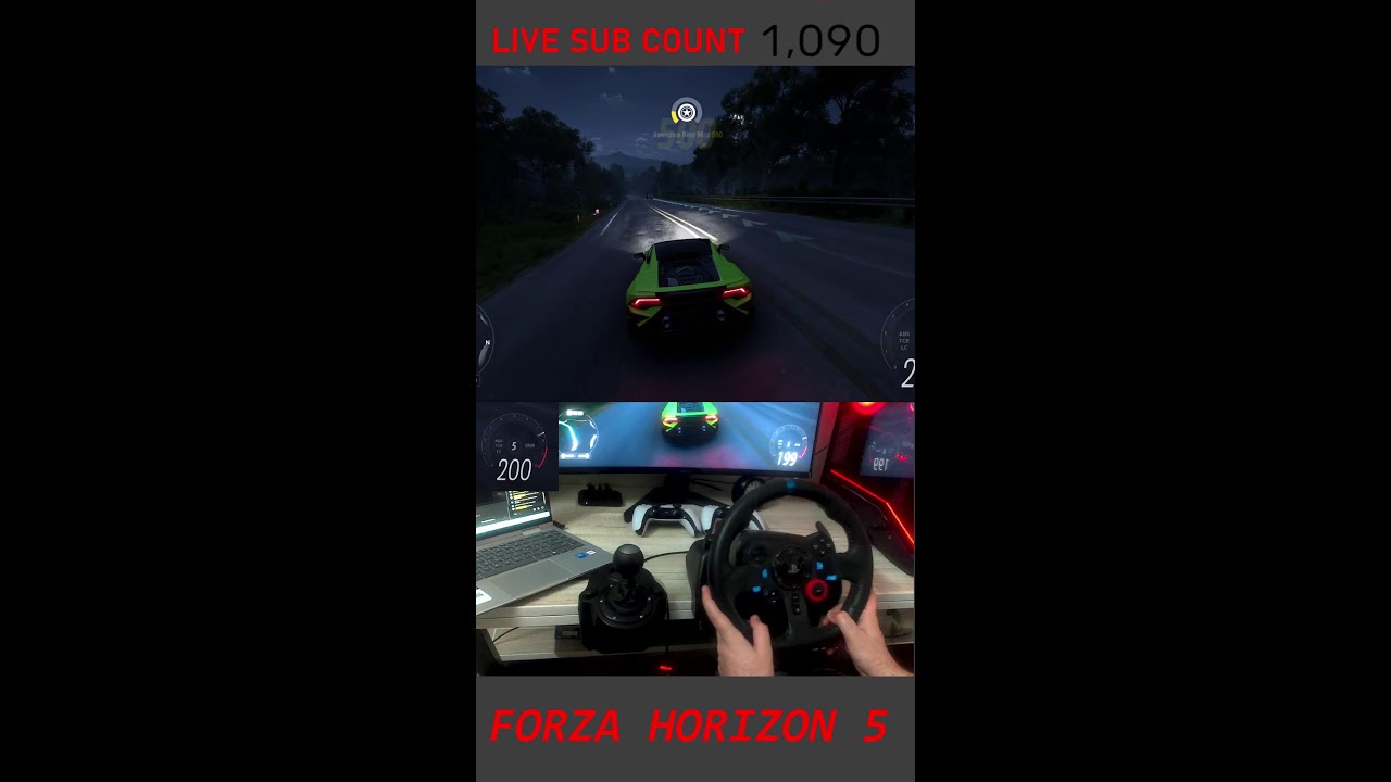 Forza Horizon 5 | Logitech g29 | Rtx 5070