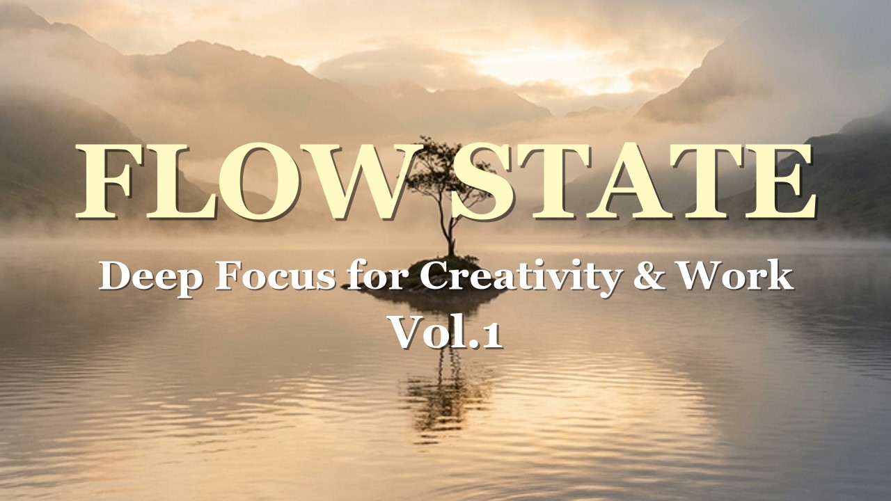 [FLOW STATE Vol.01] Morning Library | 128min Creative Awakening 60-72 BPM | Piano BGM