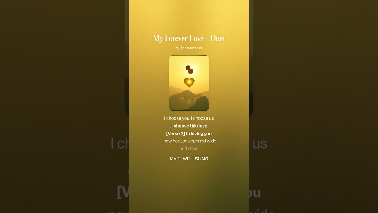 My Forever Love   Duet (Cine-pop)
