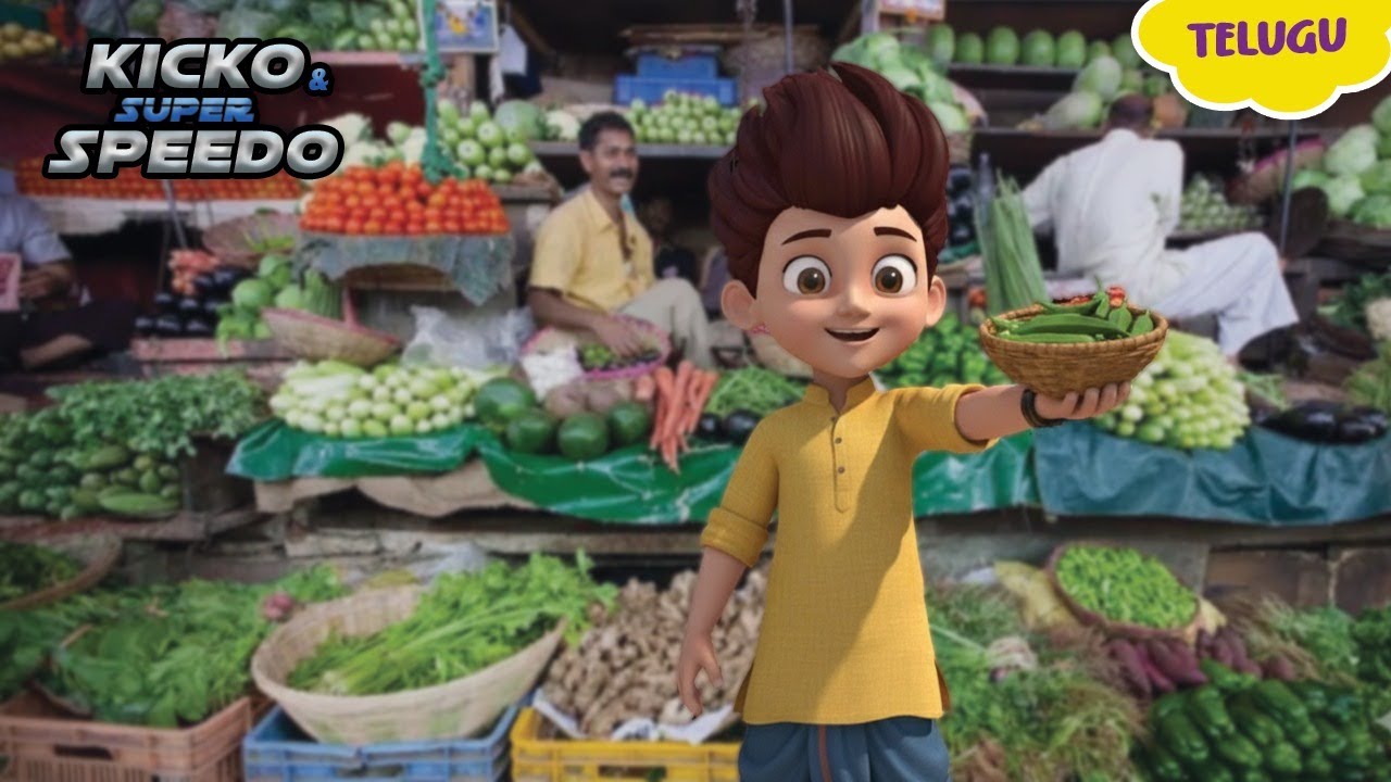 Kicko బనా Bhaji వాలా |  Kicko & SuperSpeedoNew Episodes | Cartoon For Kids | S2