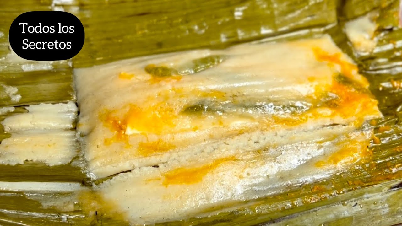 TAMALES OAXAQUEÑOS DE POLLO Y DE RAJAS CON QUESO PASO A PASO. TAMALES @Demicorazonatucocina
