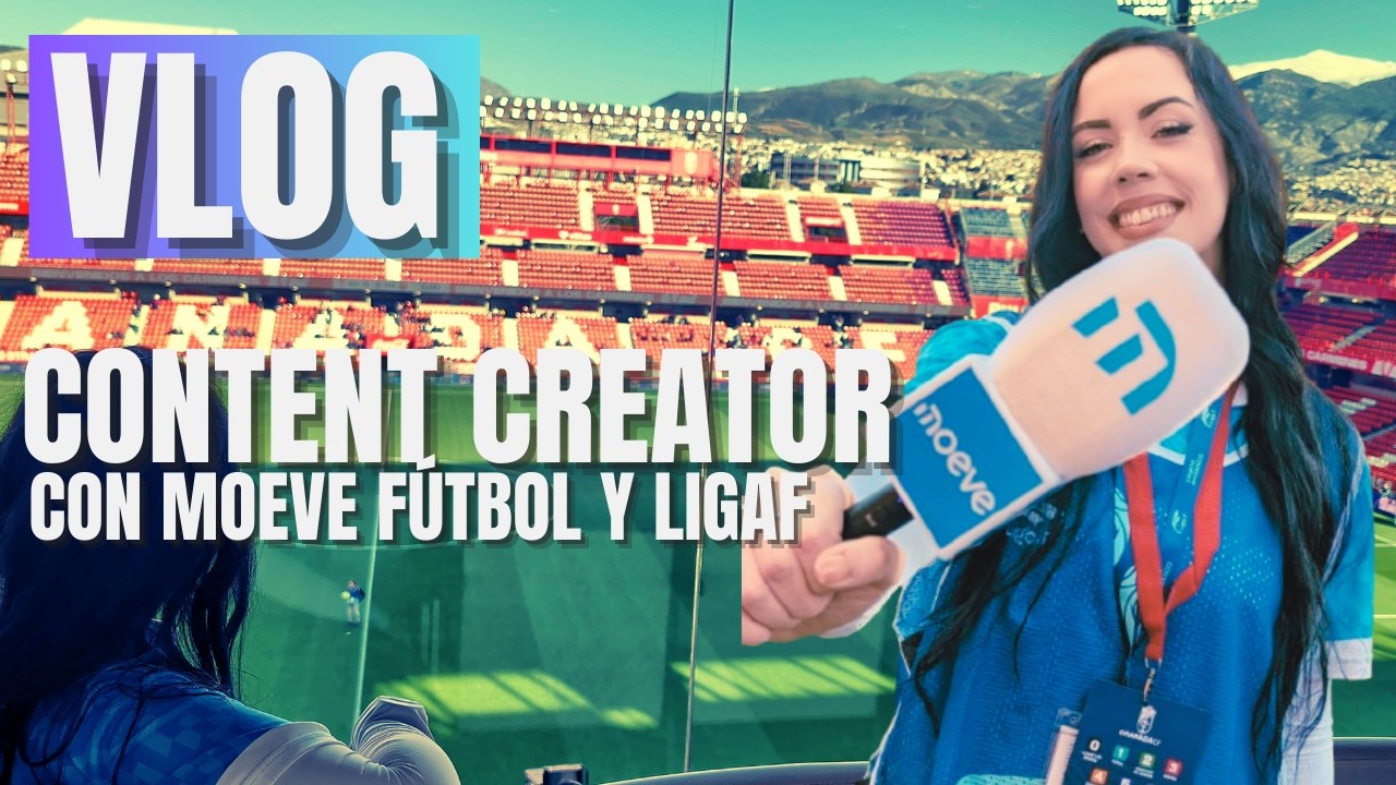 VLOG COMO CONTENT CREATOR PARA MOEVE FUTBOL ⚽💙
