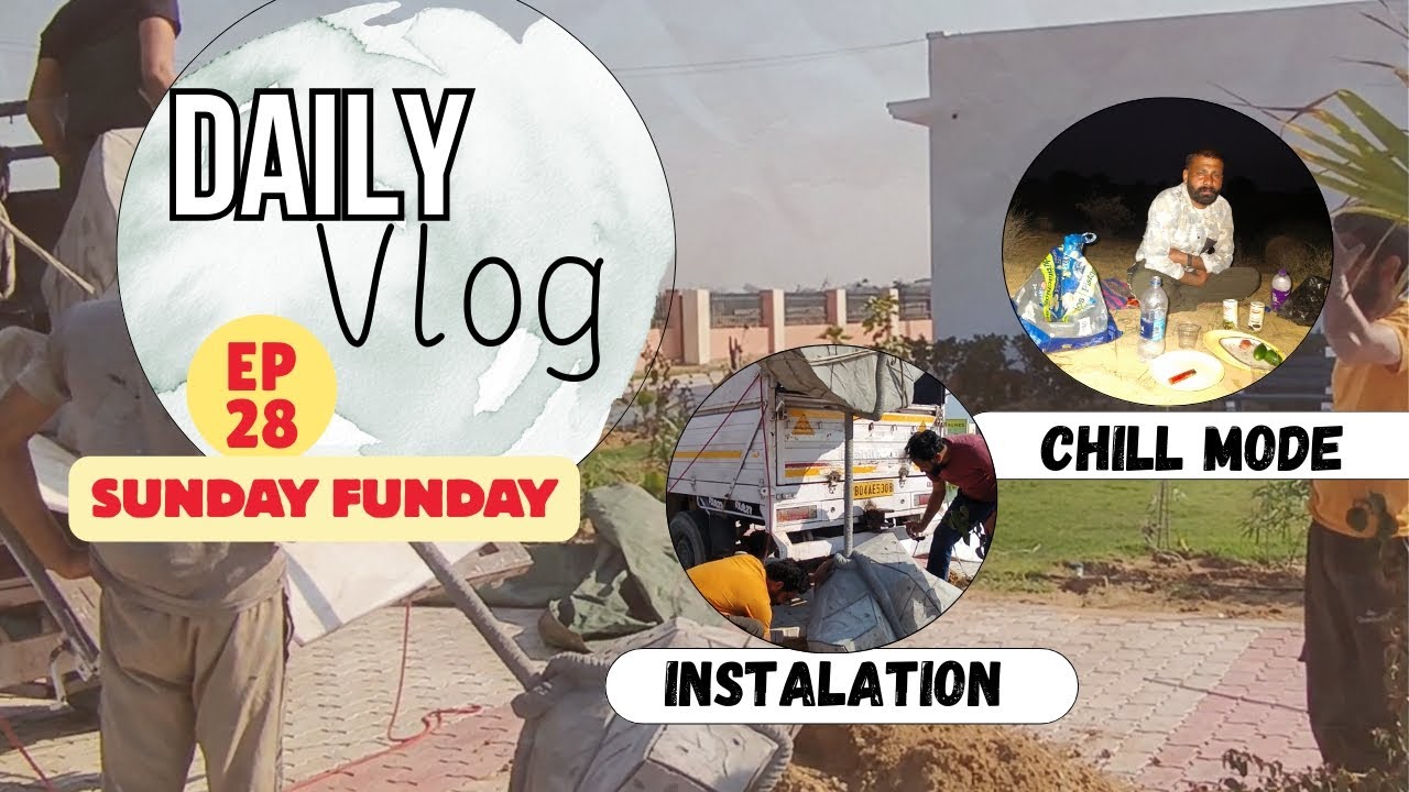 C Craft Daily Vlog | Behind The Scene, | Large Garden Sculpture | Village Art Workshop | EP 28