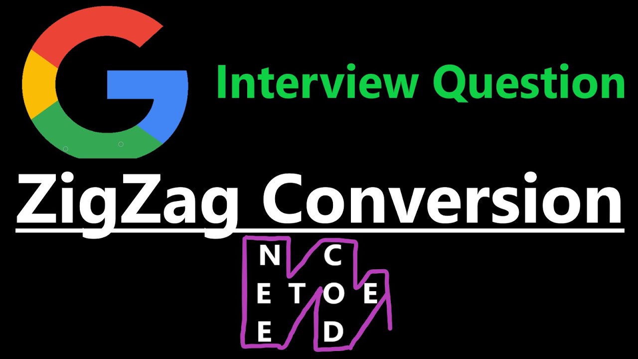 ZigZag Conversion - Leetcode 6 - Python