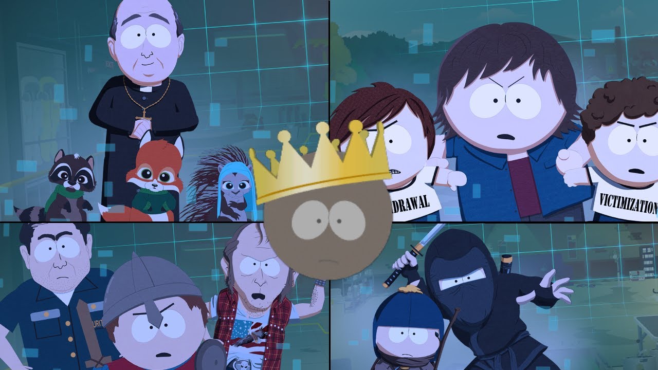 Оригинальный, но модифицированный игровой процесс Danger Deck (South Park: The Fractured But Whole)