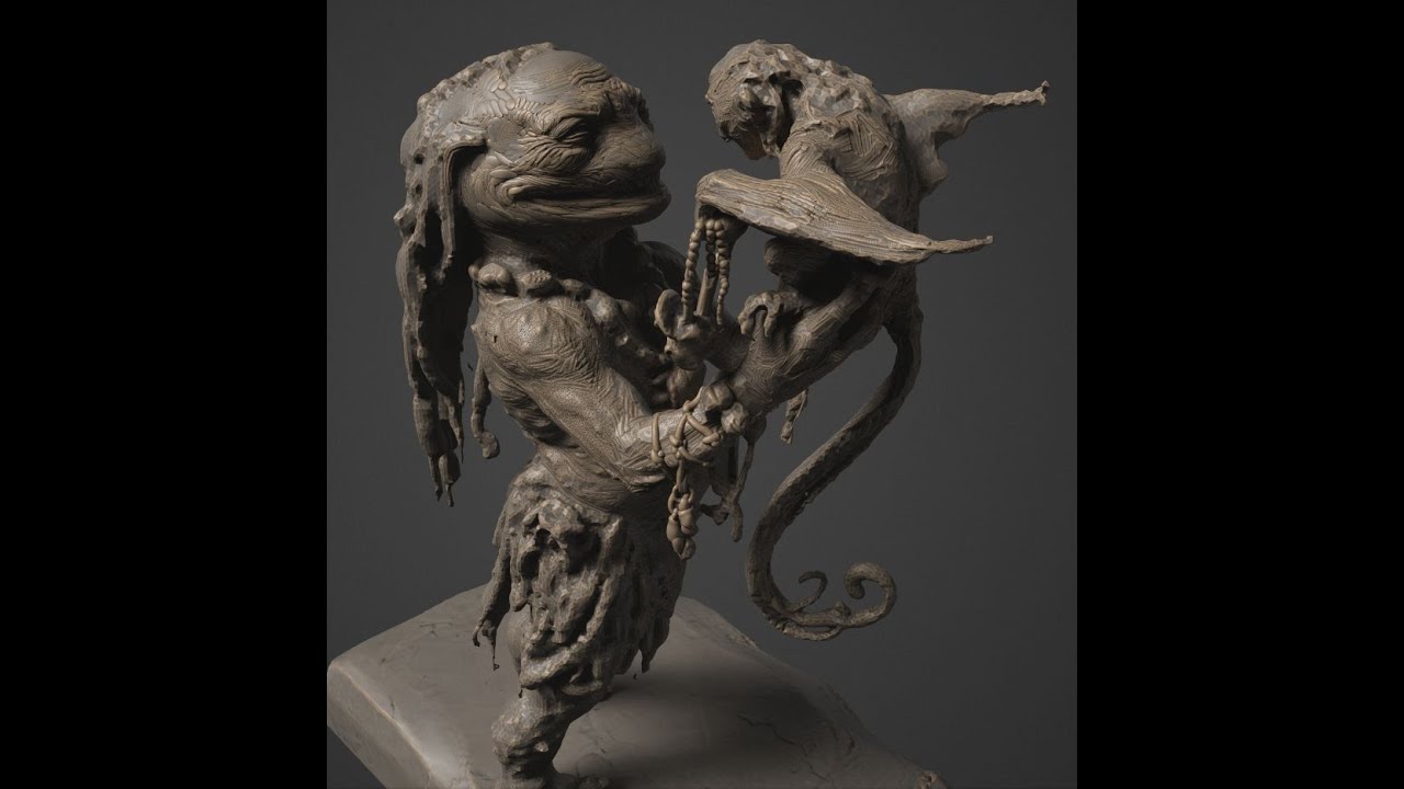 3D Coat: Retrieving Snatched Chain 03