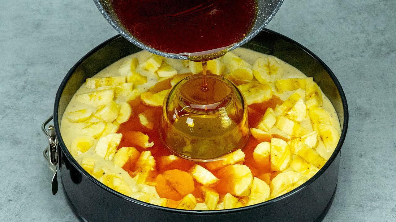 Samo 2 jabuke i 2 banane. Ova torta se topi u ustima