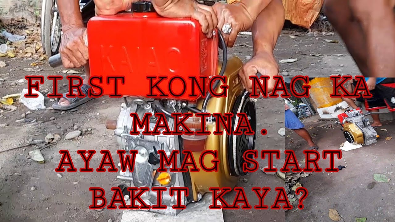 KAIAO DIESEL ENGINE HARD TO START| what's the problem,,