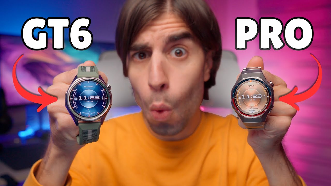 Compra ESTE!! Huawei GT6 vs GT6 Pro: diferencias y comparativa honesta✅