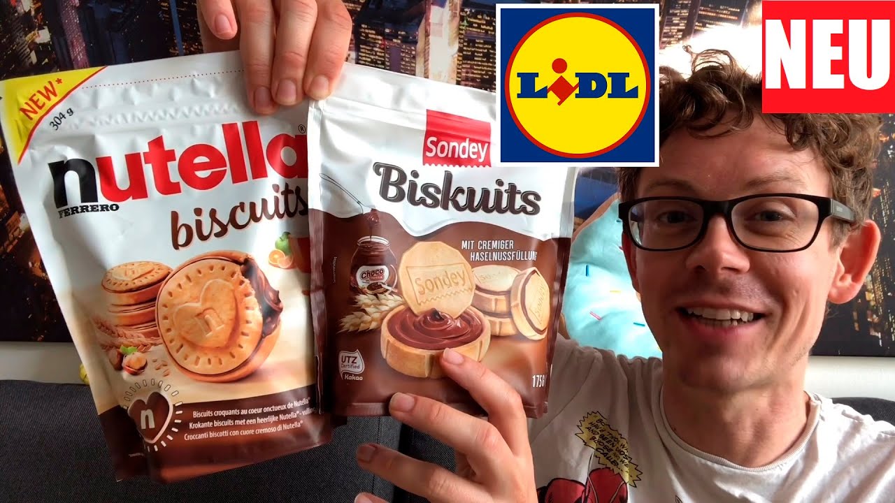 LIDL Neue Sondey Biskuits vs originale Nutella Kekse im Test: Preis, Geschmack & Inhalt!