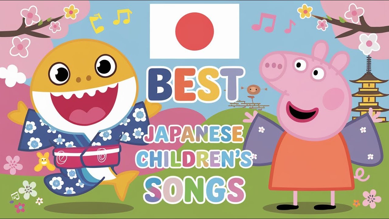 にじのいろのうた 🌈｜色をおぼえよう ✨ 子供の歌 🎵 子供向けビデオ ✨ Kids songs in Japanese