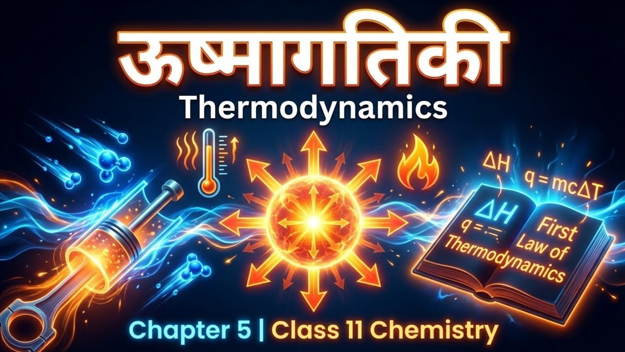 Class 11 Chemistry Chapter 5 ऊष्मगतिकी (Thermodynamics) One Shot | Hindi | Board + NEET
